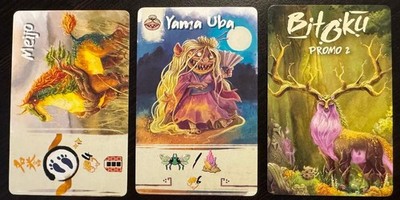 Bitoku - MEIJO / YAMA UBA / PROMO 2 - Board Game - Man Vs Meeple Kickstarter