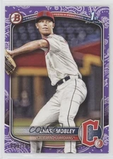 2025 Bowman Prospects Purple Pattern /199 Chase Mobley #BP-56