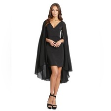 MAC DUGGAL Cape Dress - Size 10