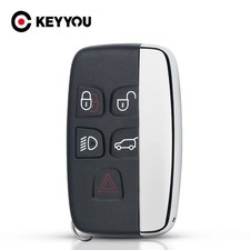 5 Button Remote Key Fob Case For Land Rover Range Rover Sport Evoque Discovery 4