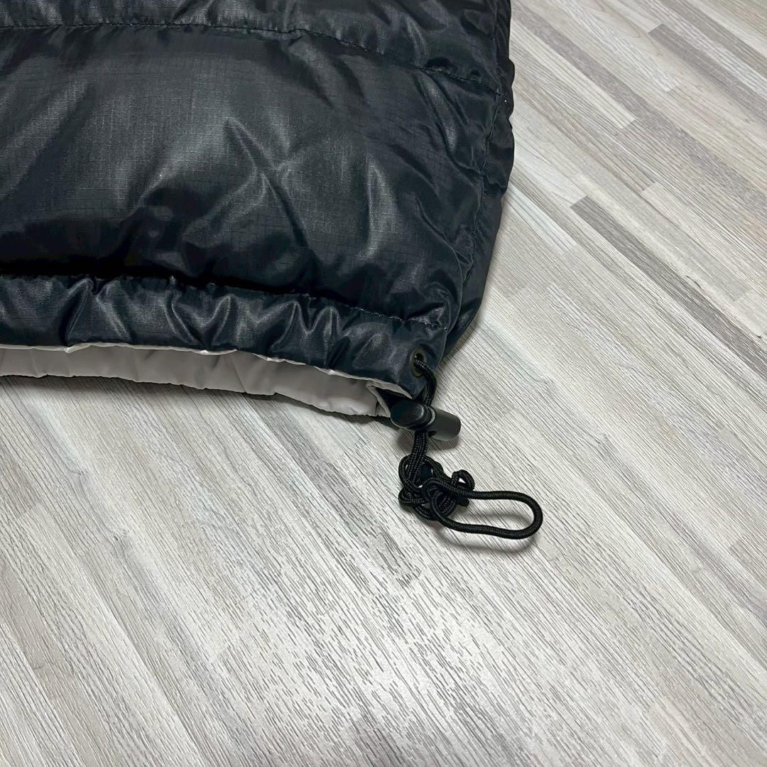 First Down XL Reversible Down Jacket Black Gray W… - image 8