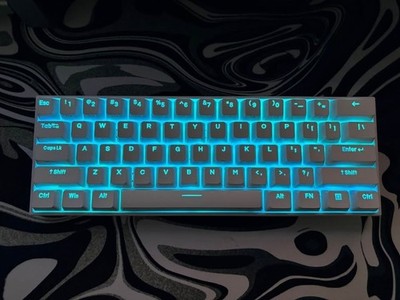 White Anne Pro 2 Mechanical Gaming Keyboard