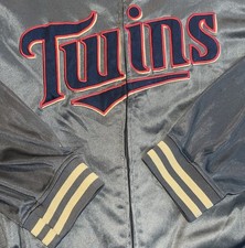 Minnesota Twins Majestic MLB Warm Up Jacket Men’s Size 5XL Stitched Gold Trim
