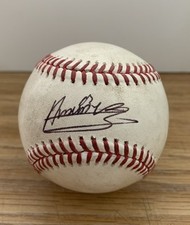 Seattle Mariners All Star Andres Munoz Signed MLB Baseball Used On Game And BP