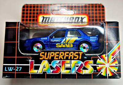 Matchbox Laserwheels Saab 9000 Trubo LW-27 mint in Mint Box DER SELTENSTE LASER