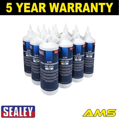 Sealey Druckluft Werkzeugöl 1L 12er Pack ATO/1000