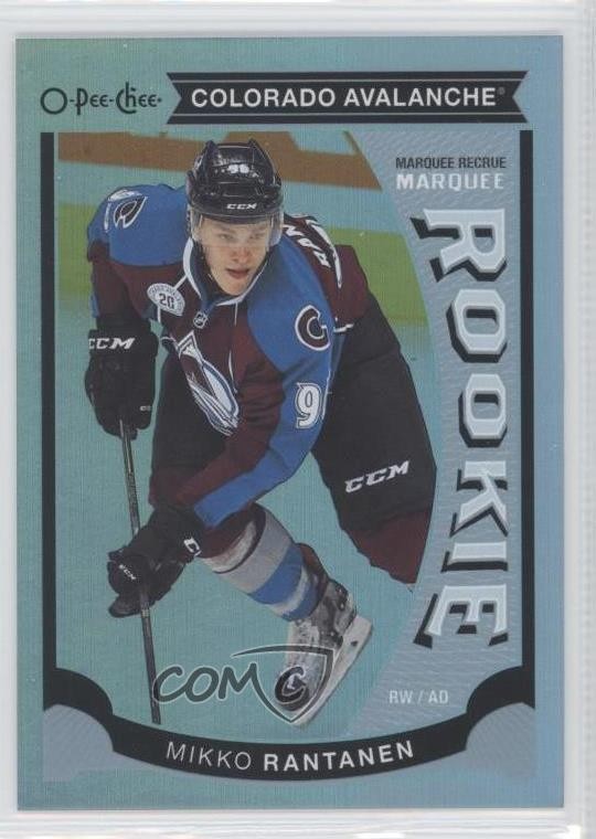 2015 Upper Deck O-Pee-Chee Update Rainbow Foil Mikko Rantanen #U49 Rookie RC 0o0