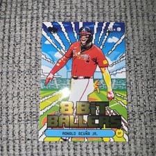 2026 Topps Series 1 RONALD ACUNA JR. 8 Bit Ballers #8B-9 Atlanta Braves 