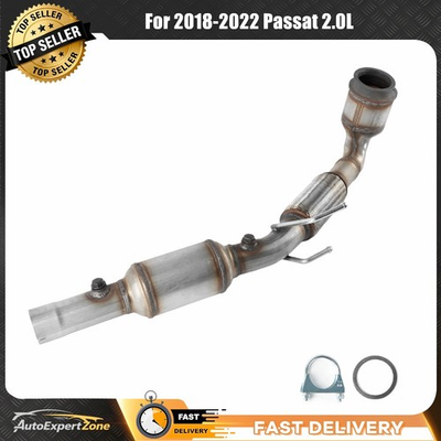 #ad For Volkswagen Passat 2.0L 2018 TO 2022 Front Flex Pipe Catalytic Converter $238.55
