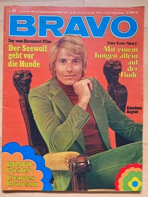 BRAVO Nr.25 vom 14.6.1972 Charles Bronson, Rolling Stones, Middle of the Road...