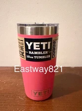 YETI 10 oz TROPICAL PINK Tumbler with MagSlider Lid - Limited Edition *sold out*