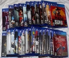 PS4 Game Lot 24 Persona Hitman Prey Bloodborne Gran Turismo COD Borderlands RDR2