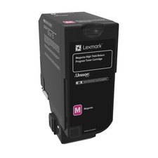 Lexmark 74C1HM0 Toner Cartridge Magenta 12K High Yield Genuine New CS725