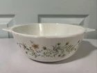 VTG. Pyrex England “Spring Garden”Casserole Dish With Handles 9.5X8X3”