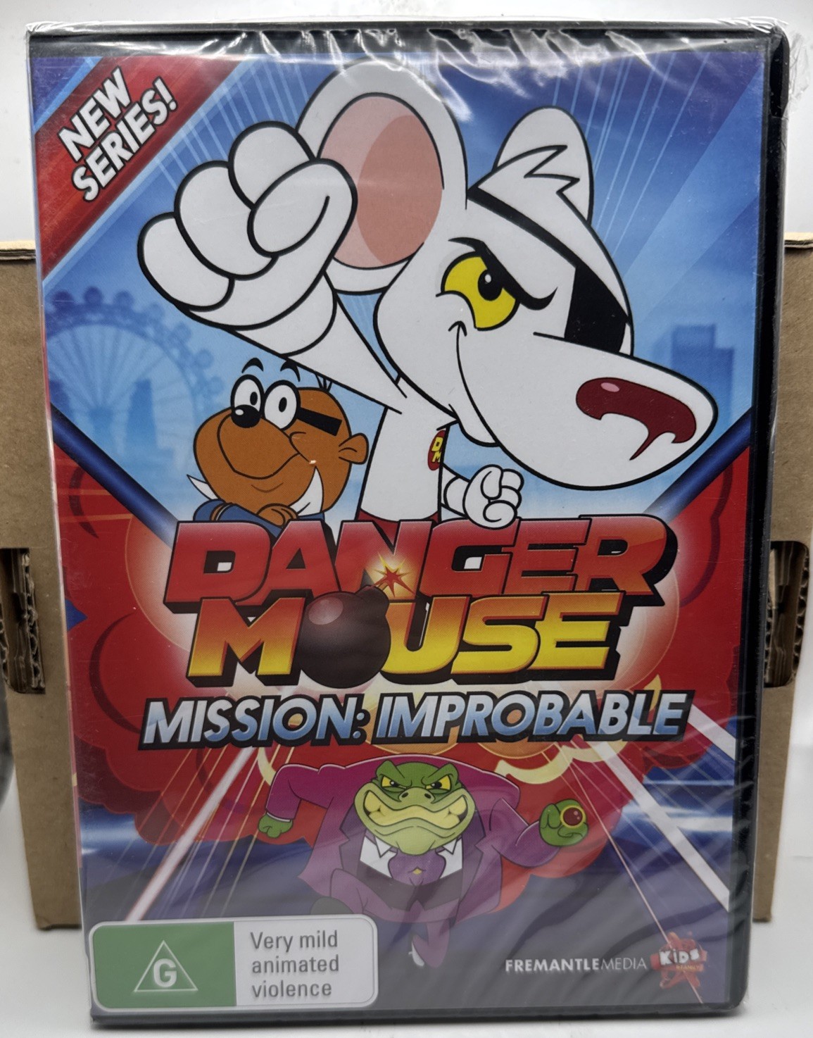 Danger Mouse - Mission Improbable Brand New & Sealed **FREE P&P** R4 Kids