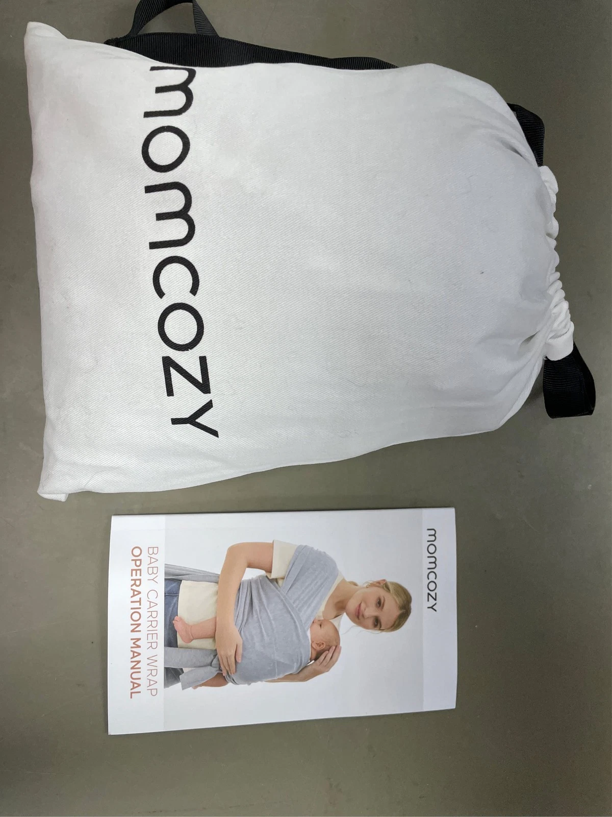Momcozy Baby Wrap Carrier, Ergonomic Infant Slings for Newborn to Toddler 8-35 l
