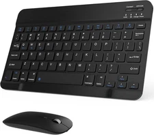 Rechargeable Bluetooth Keyboard Mouse Combo