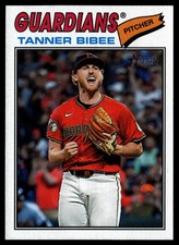 2026 Topps Heritage #74 Tanner Bibee