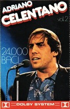 ADRIANO CELENTANO 24000 Baci cassetta MC Musicassetta SIGILLATA