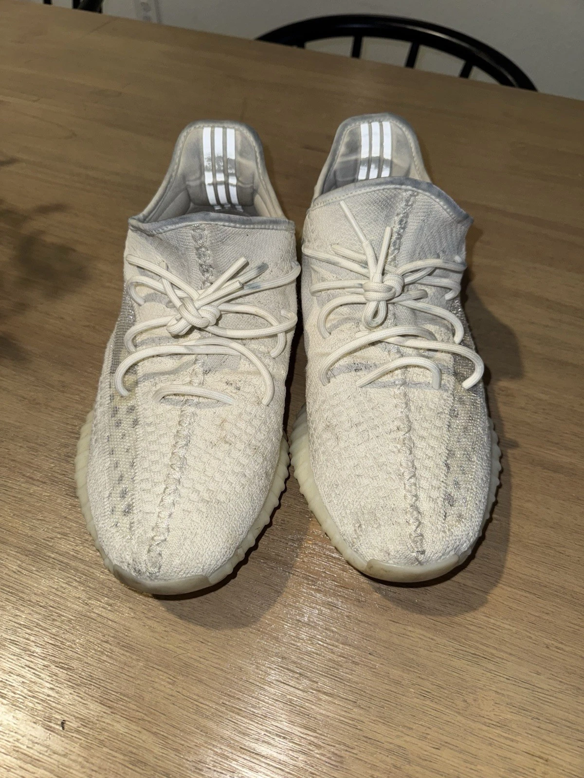 Taglia 11 Adidas Yeezy Boost 350 V2 Low Bone senza scatola