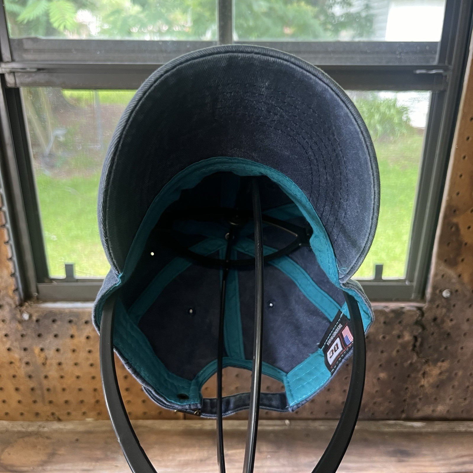 Authentic Washington DC Baseball Cap Hat Denim Tu… - image 9