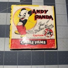 Vintage 8mm Film Box Castle Films Walter Lantz Andy Panda Nutty Pine Cabin