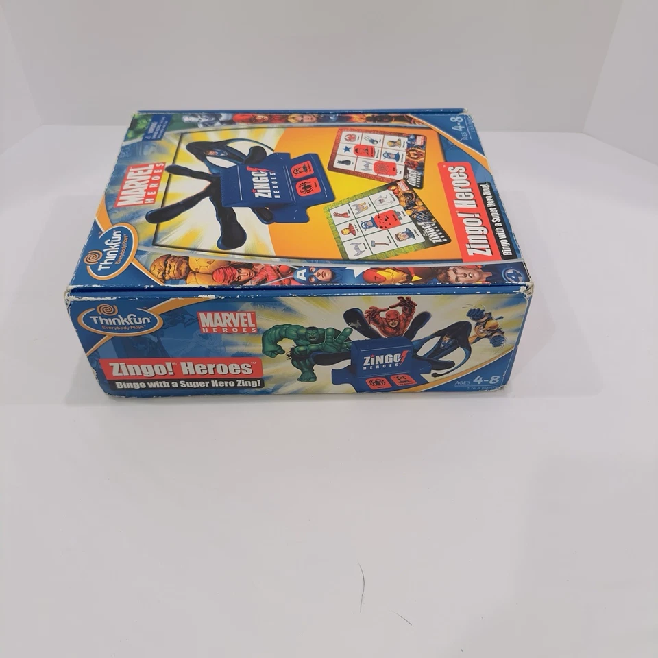 Marvel Zingo! Heroes ThinkFun Bingo Game 2006 - Image 4 of 4