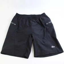 Bellwether Solid Black Padded Cycling Shorts Men's Size Medium