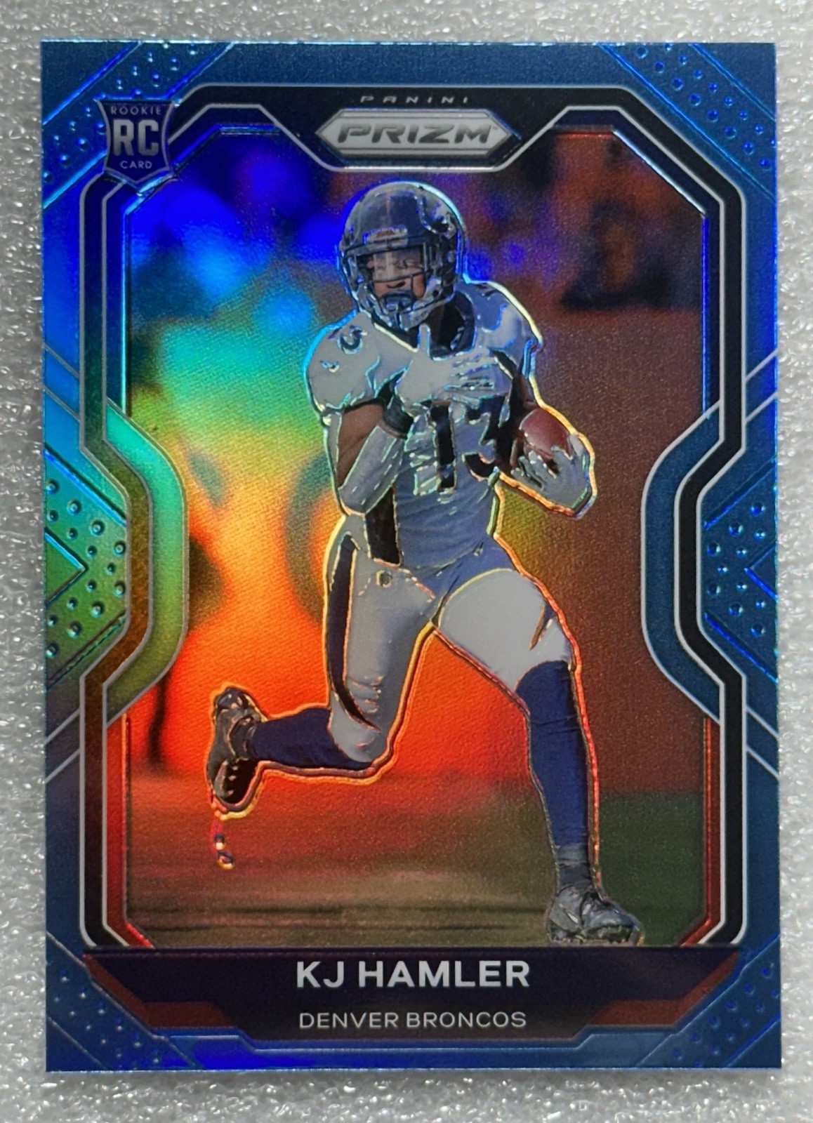 2020 Panini Prizm #315 KJ Hamler Prizm Light Blue Rookie RC