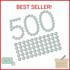 3/8 Inch Clear Glass Marbles Slingshot Ammo Balls, 500 Qty