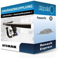 Auto HAK AnhäNgekupplung Abnehmbar Passend für Renault Express 05.2021-Jetzt AHK