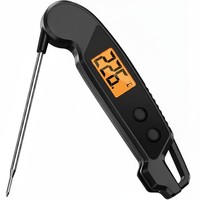 Digitales Grillthermometer Kabelgebunden Sonde Bratenthermometer