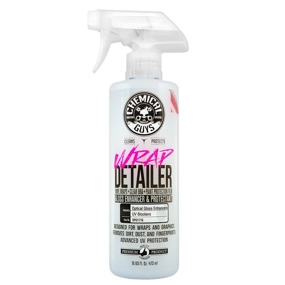 Chemical Guys Wrap Detailer Gloss Enhancer & Protectant 16 oz / 473ml