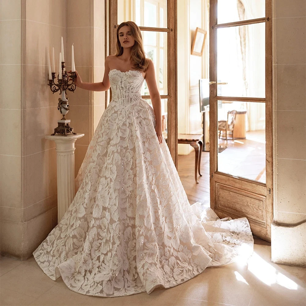 Beige Wedding Dress for sale | eBay