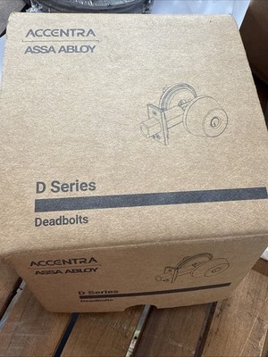 Accentra Assa Abloy D Series Deadbolt Satin Chrome