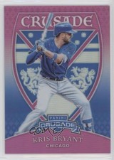2018 Panini Chronicles Crusade Pink Prizm 15/25 Kris Bryant #8 2r5