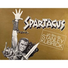 SPARTACUS Vintage Herald  - 9x12 in. - 1960 - Stanley Kubrick, Kirk Douglas