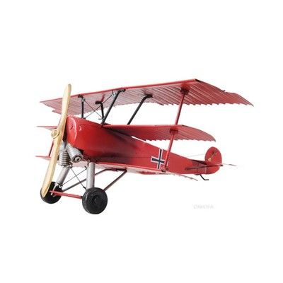 1917 Red Baron Fokker Triplane Aeroplane model