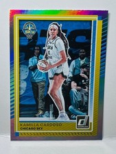 Kamilla Cardoso Chicago Sky 2025 Donruss Silver Holo Basketball #32