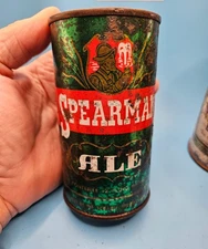 Spearman Ale Flat Top Beer Can - Sewanee Brewery