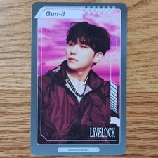 Gun-il Official Trading Photocard Xdinary Heroes 4th Mini Album Livelock Kpop