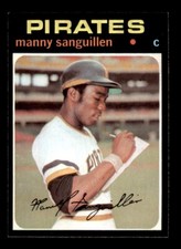 1971 Topps Baseball #480 Manny Sanguillen NM/MT *d8