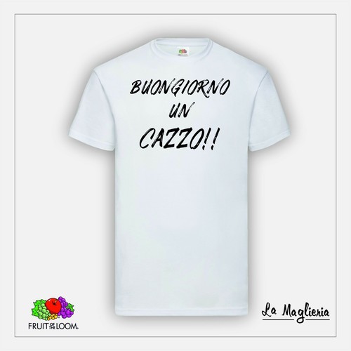 BuongiorNO un ca**o | T-shirt Donna Manica Corta – Lol T-shirt