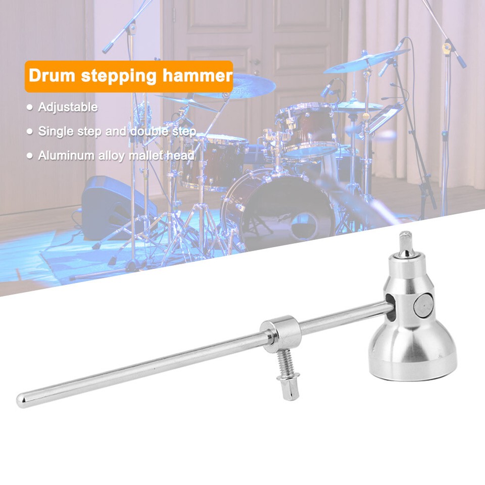 Adjustable Bass Drum Beater Hammer Aluminum Alloy Drum Pedal Hammers
