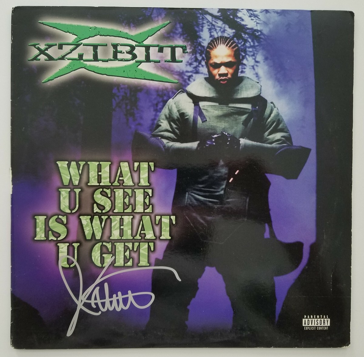 XZIBIT Signed What You See Is What You Get Vinyl Record Hip Hop