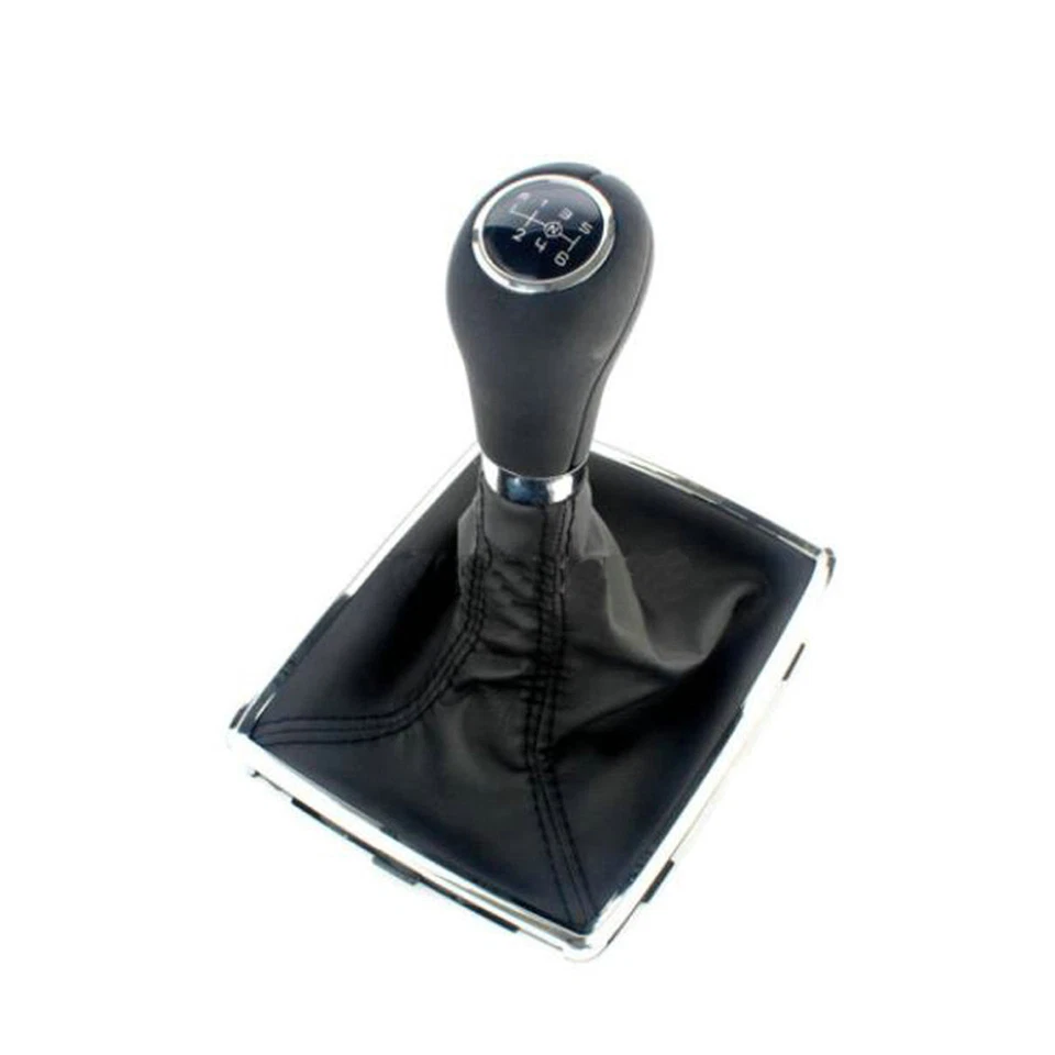6-Speed Gear Shift Knob Boot For Mercedes Benz W204 C180 C200 C280 C300 C63 AMG Foto 2 de 4
