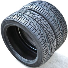 2 Tires 22545r18 Accelera X-grip Studdable Snow Winter 95v Xl
