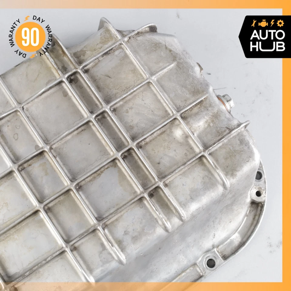 98-06 Mercedes W220 S55 AMG E430 S430 CLK430 Lower Oil Pan 1120140603 OEM - Image 3 of 4