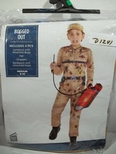 CHILDREN'S SUIT YOURSELF SIZE MEDIUM 8-10 Bugged Out Exterminator Costume