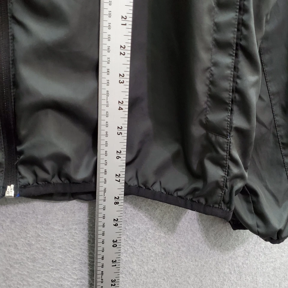 Manchester United Men Jacket Medium Gray Colorblock Windbreaker Logo READ - Image 3 of 4